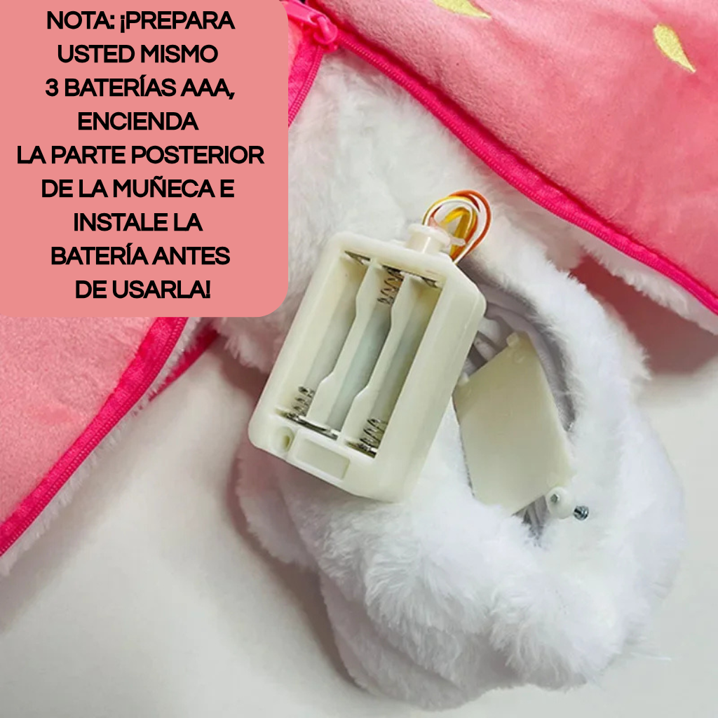 Peluche que Respira y Canta